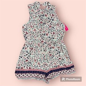 Spring Floral Romper
